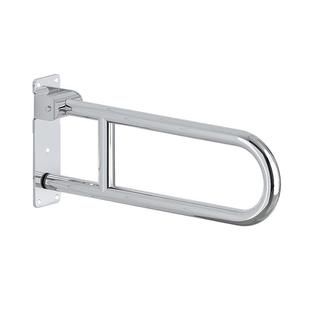 残疾人扶手304不锈钢卫生间浴室厕所防滑把手U型上翻无障碍扶手