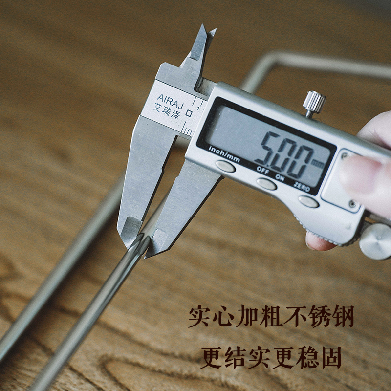 304不锈钢抹布晾晒架水槽边抹布沥水架厨房窗台洗碗布置物架