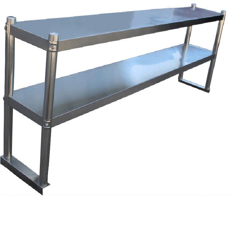 橱柜不锈钢厨房置物架货架冰箱上桌面操作台立台面调料架架架三层