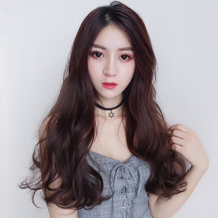 女假发小直发假发片隐形长发长发片补发片片大波浪 接组合无痕卷