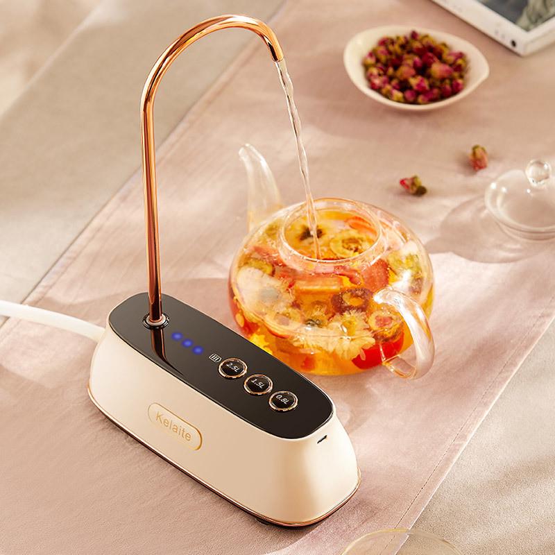 桶装水抽水器电动饮水机家用充电矿泉压水器自动上水器无线抽水器