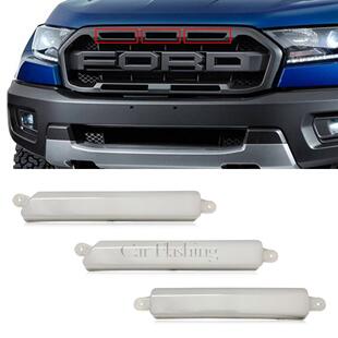 适用于福特18-21款RANGER日行灯T7T8中网LED日间行车前杠转向灯