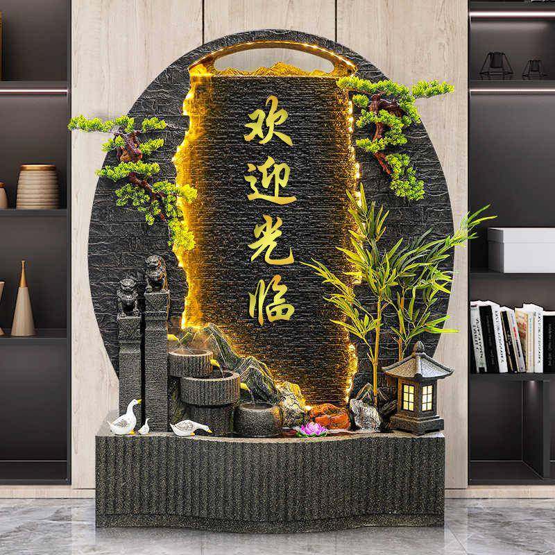 水幕墙客厅流水屏风隔断假山喷泉山水景观庭院户外风水轮摆件茶几,鲜花速递/花卉仿真/绿植园艺,割草机/草坪机,淘宝优惠券,粉丝福利购,淘宝优惠卷