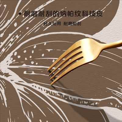 黑色花卉轻奢风餐桌隔热垫异形餐垫免洗吸水碗垫盘垫水杯垫高级感