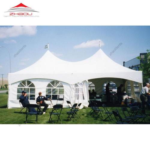 双尖顶篷房双顶帐篷多种规格或材料可尖顶蓬房源头厂家