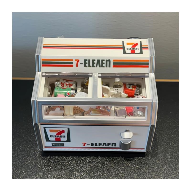 711冰柜冰箱贴便利店微缩磁贴2025新款个性创意装饰磁吸3d立体