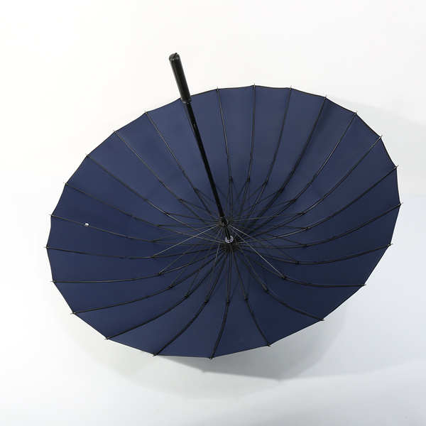 雨伞24骨长柄伞超大号双层伞面创意个性直柄伞加固防风男女商务伞