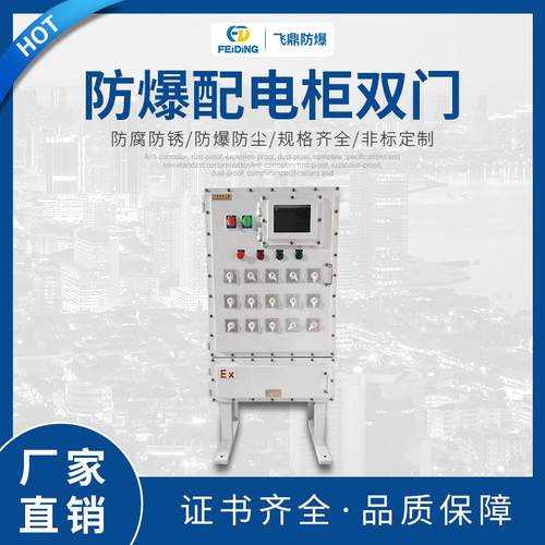 不锈钢配电箱防爆照明动力配电柜防爆配电柜双门电源检修隔爆空箱
