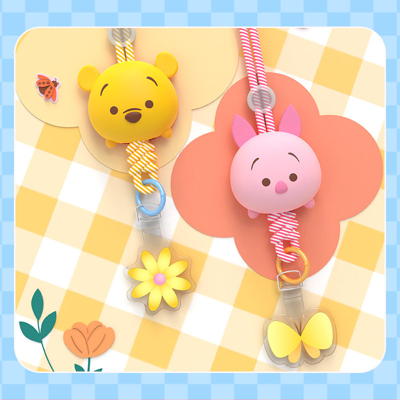 迪士d尼松松系列手机挂件编绳挂