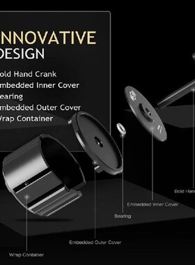 Portable Hand Wrap Roller Boxing Bandage Winder Box Sports