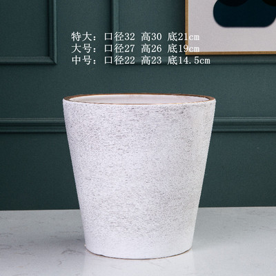 60口径花盆花盆大号特大号超大花盆室内外花盆陶瓷大号30cm以上40