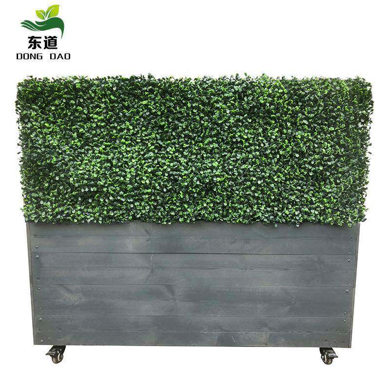 热销绿植墙仿真植物草坪墙面装饰塑料园林绿化假篱笆墙米兰墙