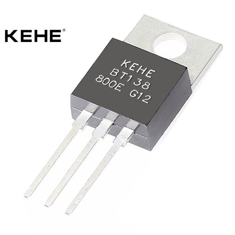 科和直销原装直插三极管BT138T0-220封装12A双向可控硅