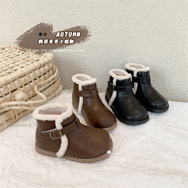 儿童棉靴女童皮靴男童雪地靴短靴加绒加厚棉鞋童鞋中小童1-5岁冬3,童鞋/婴儿鞋/亲子鞋,皮靴,淘宝优惠券,粉丝福利购,淘宝优惠卷