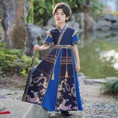 夏装 儿童中国风小少爷中式 唐装 男童汉服2024新款 男孩帅气古风古装