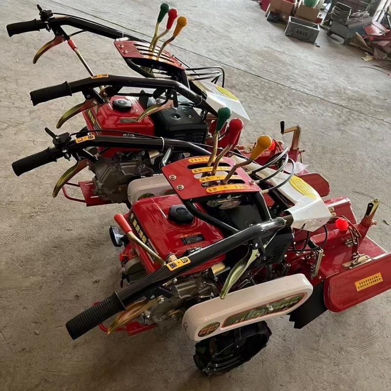 一键启动大葱种植培土机 多用途田园管理机 蔬菜大棚开沟起垄机