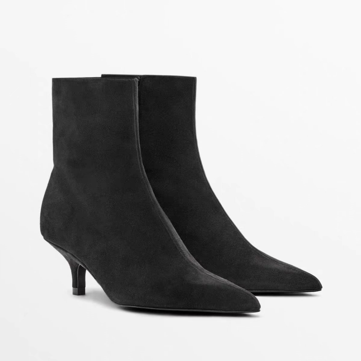 2025新款MD女鞋真皮切尔西靴