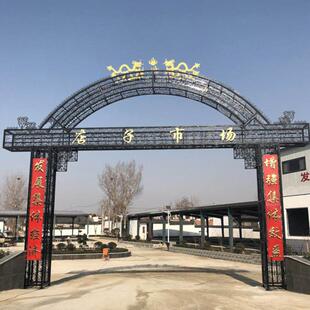 山东通力铁艺牌坊穹顶铁艺牌坊铁艺花架门楼铁艺凯旋门