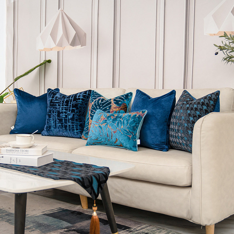 轻奢样板间客厅欧式抱枕现代沙发靠垫床上靠枕套不含芯腰枕午睡枕,居家布艺,床头靠垫,淘宝优惠券,粉丝福利购,淘宝优惠卷