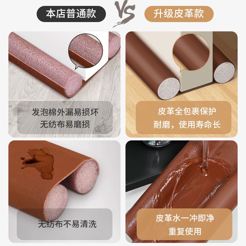 防风漏门挡房门门缝门底密封条风防尘条木门防虫隔音神器底下专用