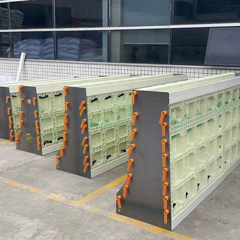按图定制防撞墙塑料模具桥梁护栏现浇高速公路中央隔离护栏模板