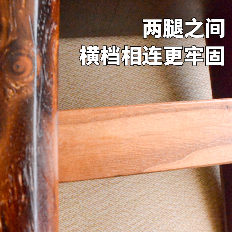 实木靠背圈椅榻榻米座椅家用扶手椅阳台休闲喝茶小凳子飘窗矮椅子
