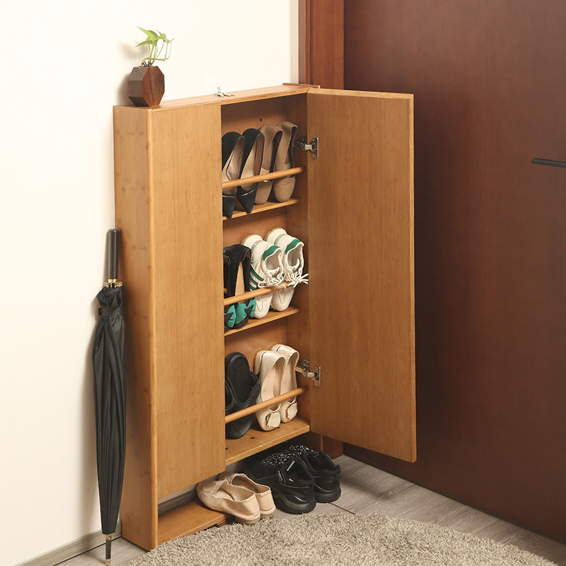 超薄鞋柜家用门口简易收纳柜一体靠墙入户小户型室内收纳储物鞋架,住宅家具,鞋柜,淘宝优惠券,粉丝福利购,淘宝优惠卷