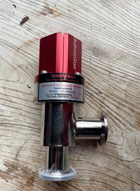 新莱KINGLAI真空角阀，型号KF25，红色头，304L不-议价