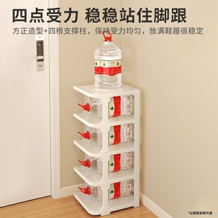 简易鞋架小窄门口家用多层鞋架子封闭式转角室外过道电梯口放简单