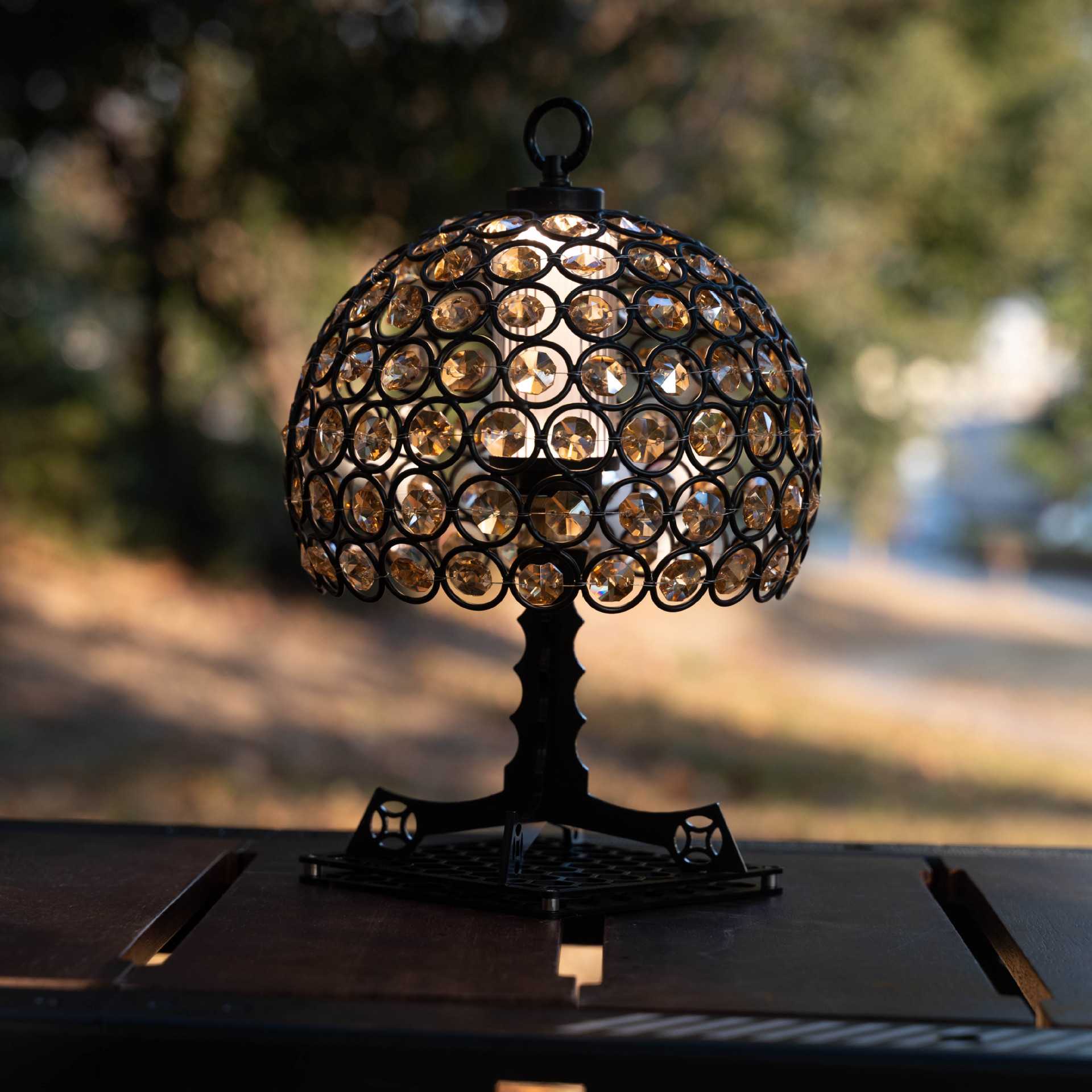 户外露营穹顶灯罩 露营迷幻氛围适配GoalZero 38explore灯笼