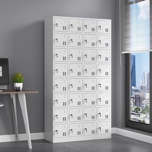 需定制铁皮更衣柜子24门员工储物柜带锁32格碗柜工厂车间鞋柜多门