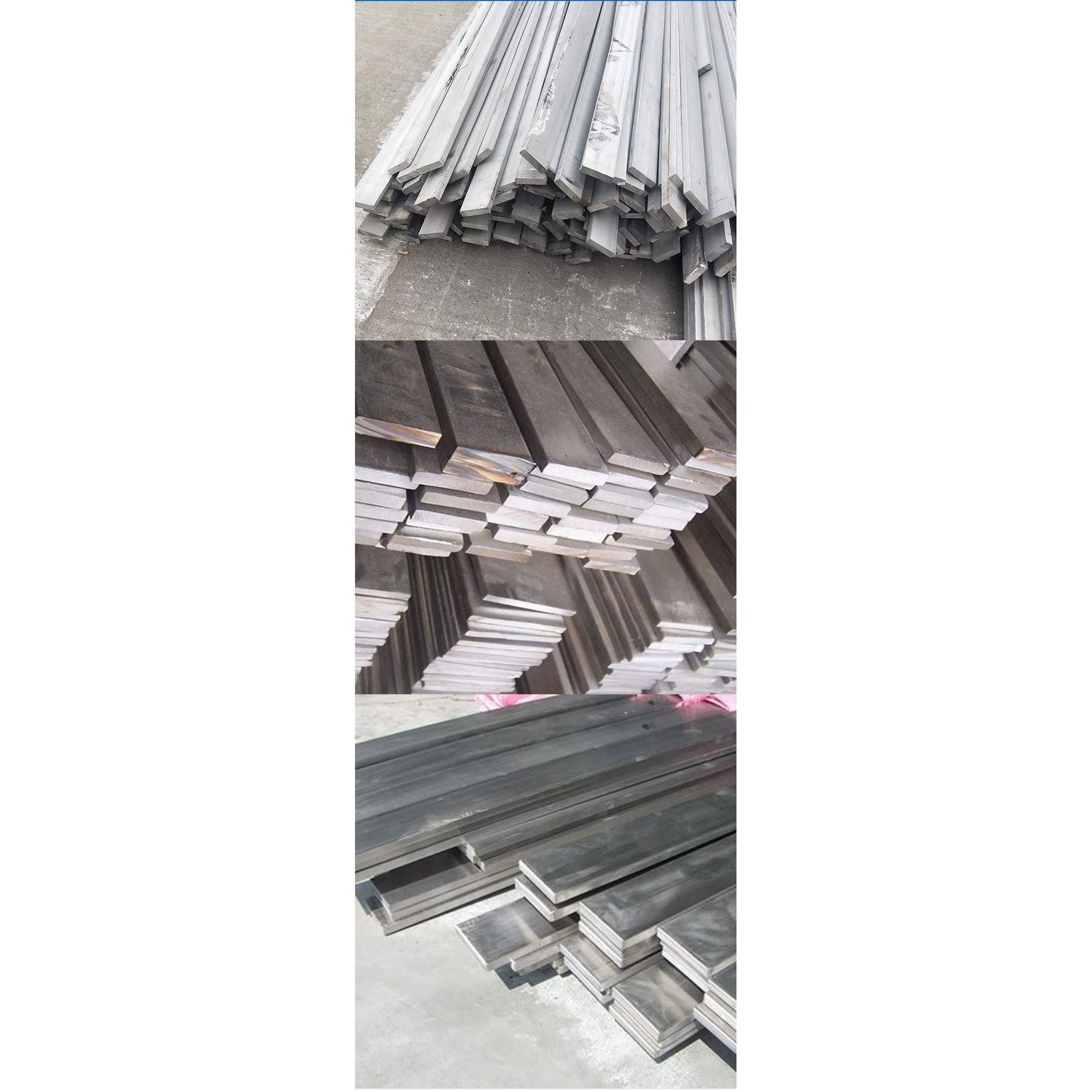 304不锈钢扁钢316L不锈钢方钢方棒型材实心方条201扁条拉丝板零切