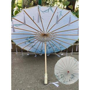 流苏伞月光入城古典舞蹈伞古风走秀汉服道具跳舞伞演出装饰工艺伞