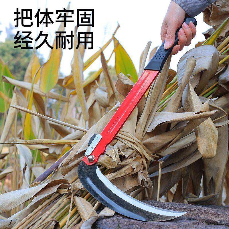 新升级促销折叠小镰刀农用镰刀户外割草长柄镰刀钓鱼除杂草免磨钢,农机/农具/农膜,其它农用工具,淘宝优惠券,粉丝福利购,淘宝优惠卷