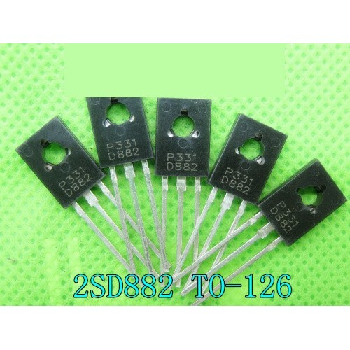 功率三极管 2SD882P P331 D882 NPN TO-126 40V 自家产品全新现货