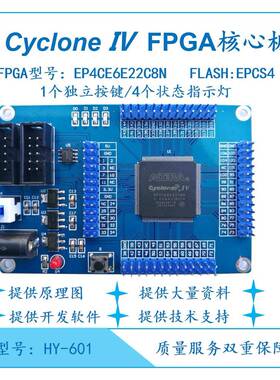 Altera CycloneIV EP4CE6E22C8 EP4CE10E22C8 FPGA开发板核心板电