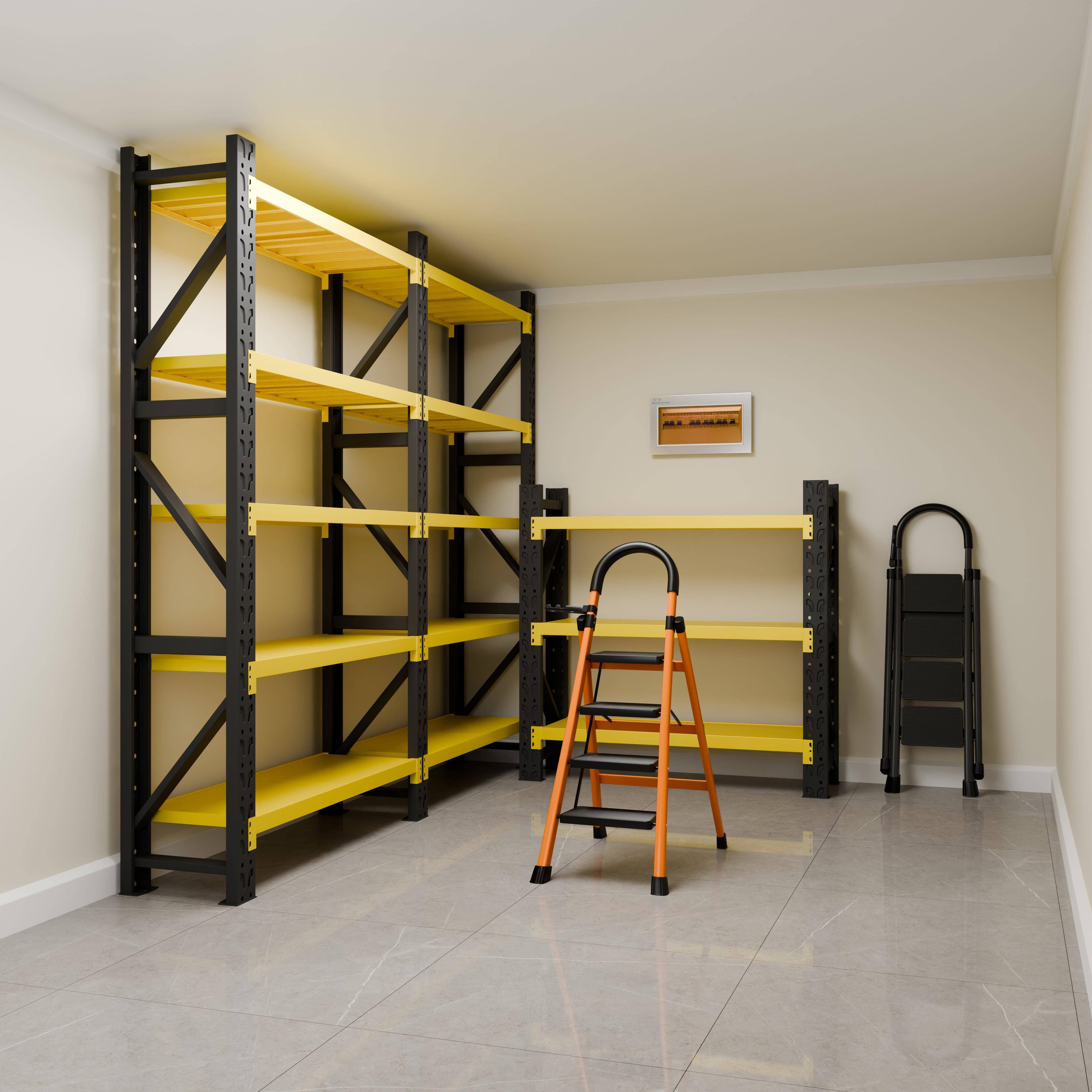 仓库仓储货架多层置物架家用快递重型储物铁架阳台超市零食地下室