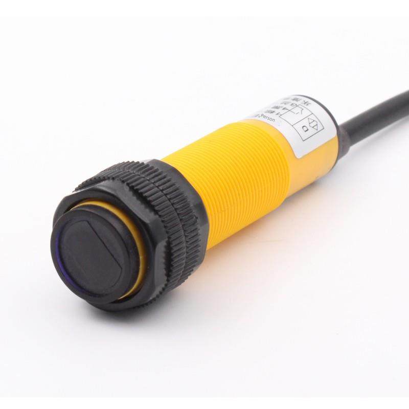 Pmm18-C500Na漫反射光电接近开关传感器电眼三线制常开Pnp12V24V