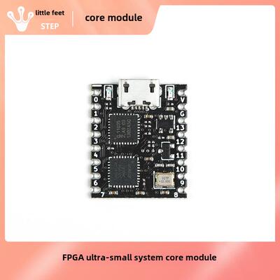 Fpga开发板超小型系统板Lattice mx2 -1200核心板学习板戳孔模块