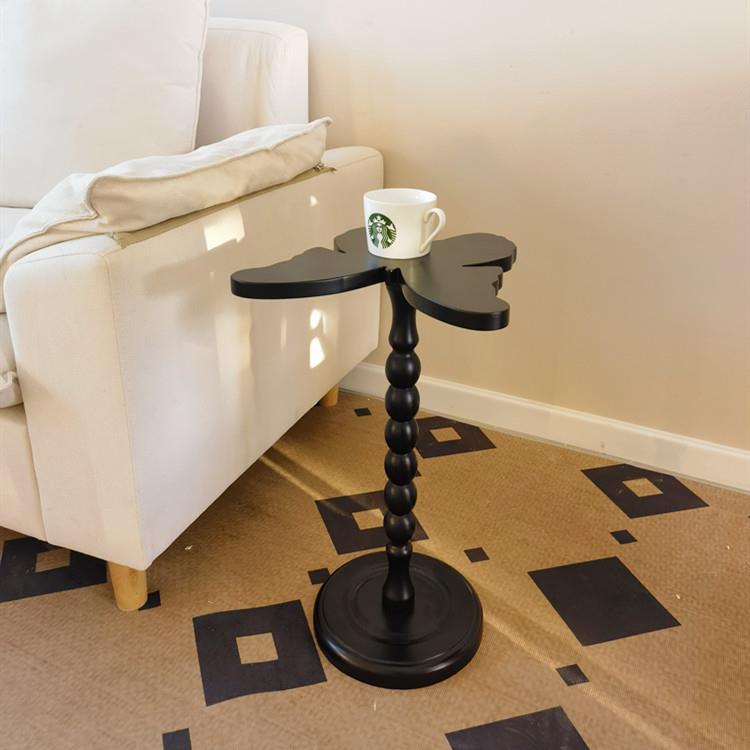 复古怀旧实木小茶几迷你沙发小边几床头网红中古小桌子置物架角几