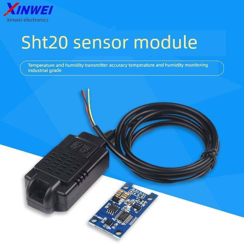温湿度变送器Sht20传感器模块I2C温湿度监控工业级Modbus Rs485