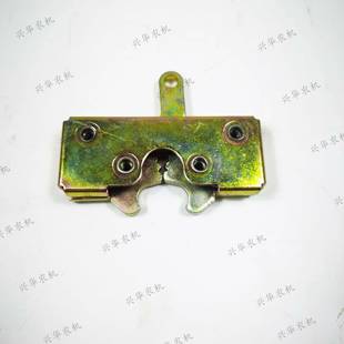 常发804拖拉机配件前机罩锁四孔手柄在中间机罩锁常发机罩锁