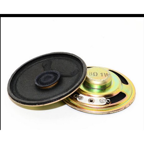 直径5CM 50mm 8欧 8R 1W 1瓦 厚度11mm 1.1CM 小喇叭 扬声器 1个
