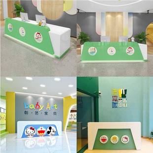 需定制幼儿园吧台早教中心接待台培训机构儿童乐团前台培训机构谘