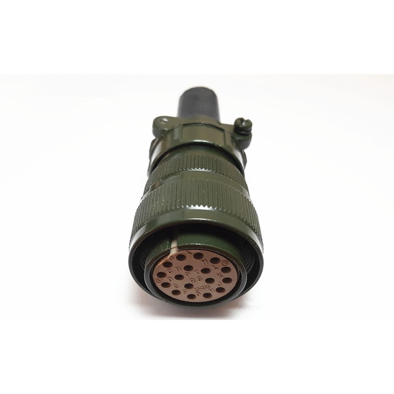 编码器伺服电机弯式直式航空插头MS3102A 3108B 3108A20-29S 17芯