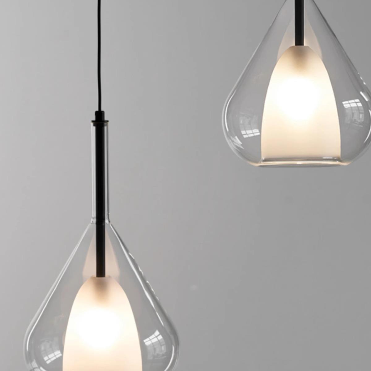 轻奢床头吊灯玄关简约极简创意餐厅吧台大气新款法式设计师小吊灯