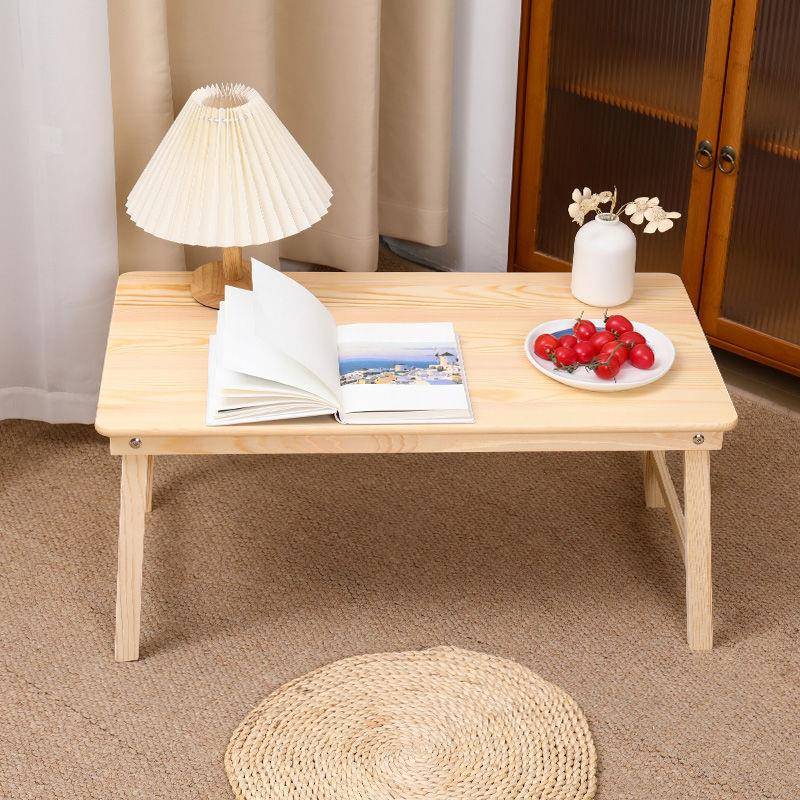 【折扣价】实木免安装可折叠炕桌电脑桌飘窗床上学生学习桌几茶台