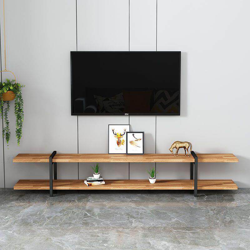 电视柜茶几实木成套北欧现代简约客厅家具组合极简小户型伸缩桌子