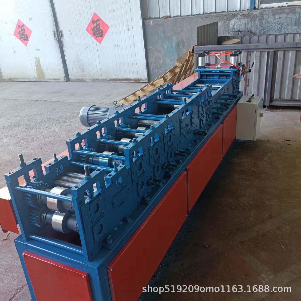 生产厂家方钢校直液压机矫直机C型钢全自动冷弯成型机扁钢校直机