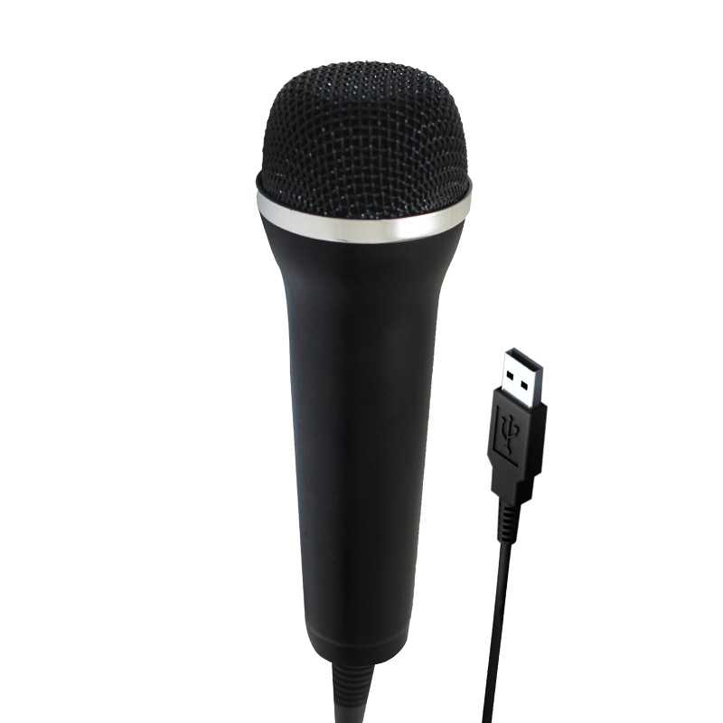 switch游戏机有线唛克风PS4 will wiiu游戏机话筒K歌麦克风